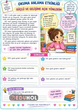 Güçlü ve Gelişime Açık Yönleri okuma metni