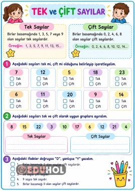 Tek- çift sayılar