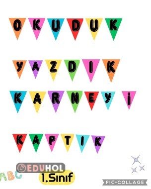 1. Sınıf Karne Panosu