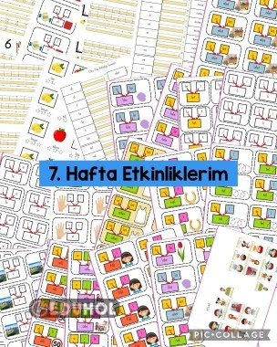 7 .Hafta L sesi Defter Yapıstırma Matematik İsimler