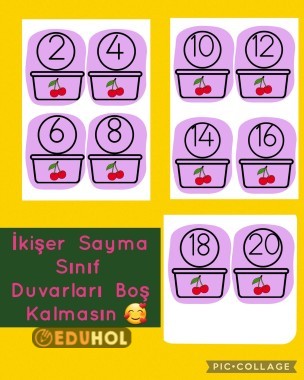 İkişer Ritmik Sayma