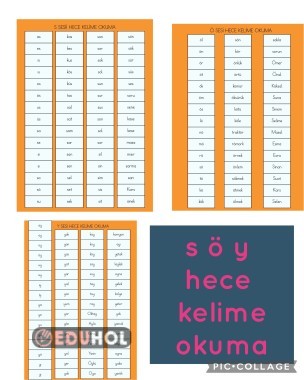 S ö Y Hece Kelime Okuma