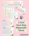 2.Sınıf Sene Başı Matematik Tekrar