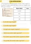 Matematik 7.Tema Değerlendirme