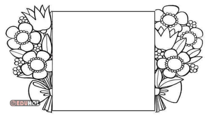 Öğretmenler günü boş şablon