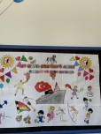 19 Mayıs pano için dev boyama