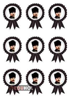 10 Kasım Atatürk Rozeti