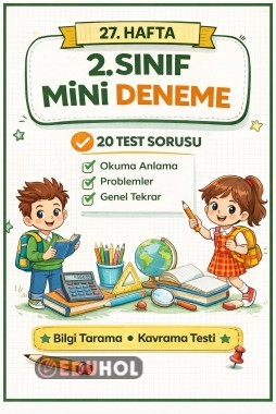 27. HAFTA DENEME SINAVI