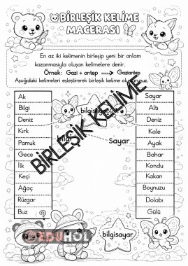 BİRLEŞİK KELİMELER