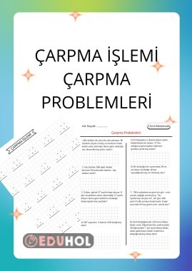 ÇARPMA İŞLEM VE PROBLEMLERİ