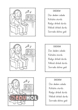 D SESİ OKU-BOYA DEFTERE YAPIŞTIR-YAZ