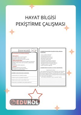 HAYAT BİLGİSİ AİLE BİRLİĞİNİ GÜÇLENDİREN DEĞERLER