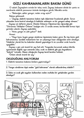 HİKAYELERLE HAYAT BİLGİSİ(YANGIN)