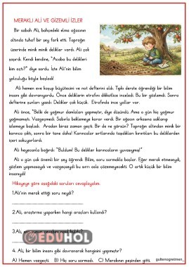 HİKAYELERLE HAYAT BİLGİSİ