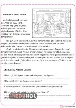 HİKAYELERLE HAYAT BİLGİSİ