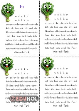 I SESİ KİTAP KELİMELERİ