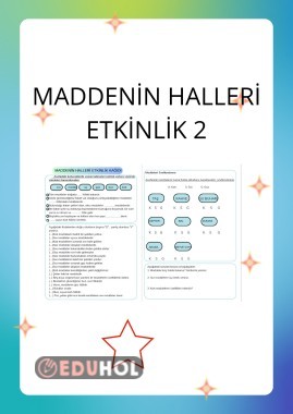 MADDENİN HALLERİ ETKİNLİĞİ 2