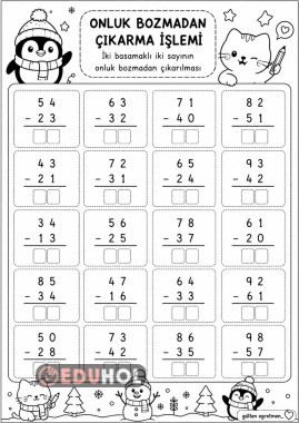 ONLUK BOZMADAN ÇIKARMA İŞLEMİ