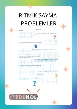 RİTMİK SAYMA PROBLEMLERİ