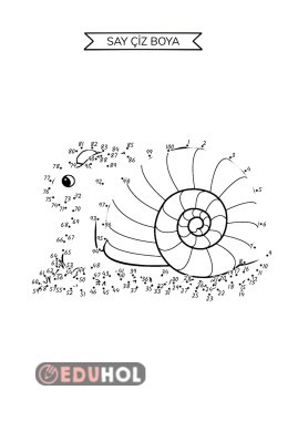 S SESİ SALYANGOZ SAY ÇİZ BOYA