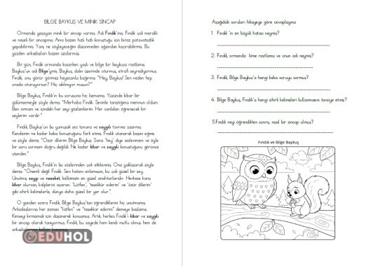 SAYGILI OLMAK VE KİBARLIK KONULU OKUMA ANLAMA