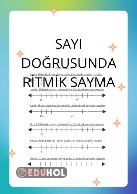 SAYI DOĞRUSUNDA RİTMİK SAYMA