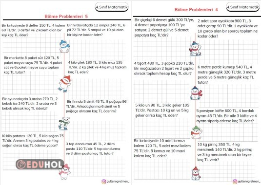 SEVİMLİ BÖLME PROBLEMLERİ