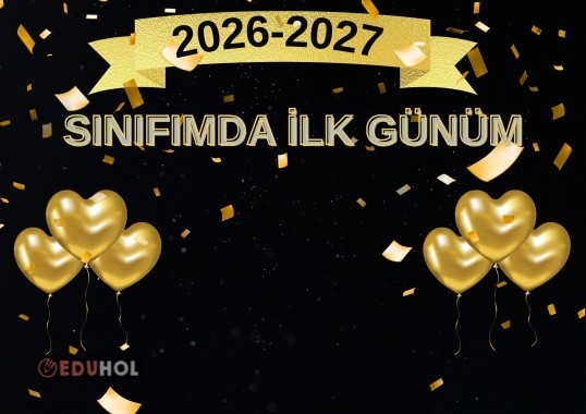SINIFIMDA İLK GÜNÜM DİJİTAL  EKRAN