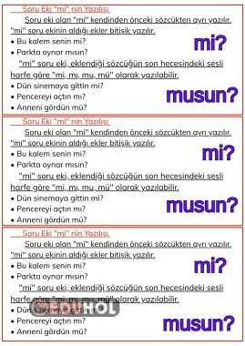 SORU EKİ   DERS NOTU