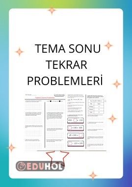 toplama–çıkarma problemleri ve farklı soru türler