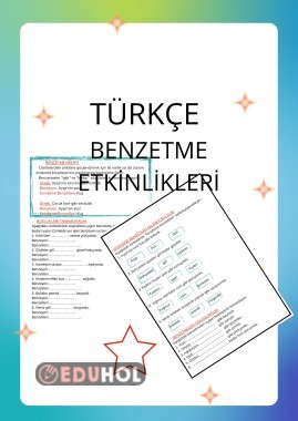 TÜRKÇE BENZETME KONUSU
