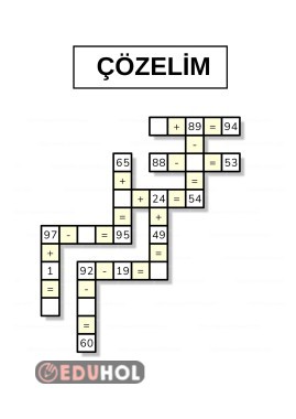 VERİLMEYEN TERİMİ BULMA