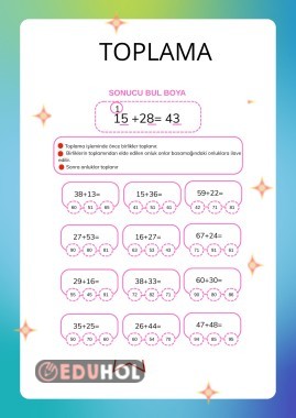 YAN YANA TOPLAMA İŞLEMİ