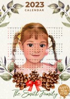 2023 yeni yıl takvim tasarımlarım