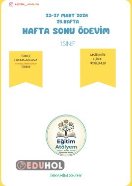 25. Hafta Ödevim