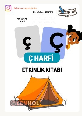 Ç Harfi Eğlenceli Etkinlikler Kitabı