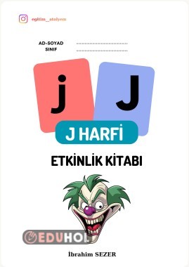 J Sesi Eğlenceli Etkinlikler Fasikülü