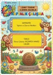 1.Sınıflar Yaz Tatili Çalışmaları 2. Hafta