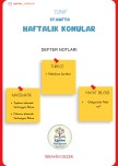 Haftalık Konular 27.Hafta
