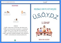 Ü,S,Ö,Y,D,Z GÖRSEL DİKTE KİTAPÇIĞI