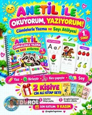 ANETİL KİTAPÇIĞI 4. KİTAP FARKLI ETKİNLİKLER ( ÇEKİLİŞ VAR )
