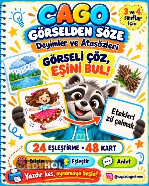 ATASÖZLERİ DEYİMLER EŞLEŞTİRME OYUNU