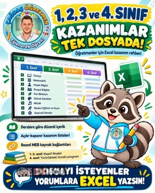 KAZANIMMATİK ( İLKOKUL 1-2-3-4 Kullanılan Programa Göre)