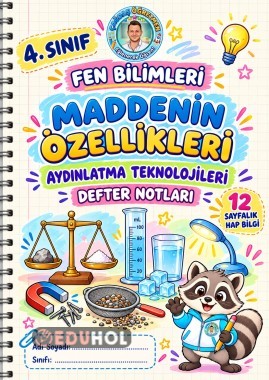 MADDENİN ÖZELLİKLERİ