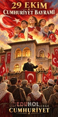 MECLİSTEN YÜKSELEN IŞIK POSTER ( 15 A4 Dikey Format )
