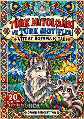 TÜRK MİTOLOJİSİ / TÜRK MOTİFLERİ BOYAMA KİTABI