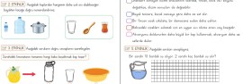 2. Sınıf sıvı ölçme değerlendirme çalışması