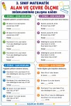 3.sinif matematik çevre ve alan hesaplama