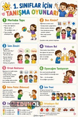 1.SINIF TANIŞMA OYUNLARI