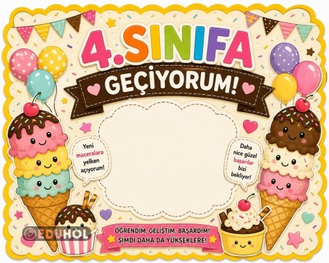 4.SINIFA GEÇİYORUM
